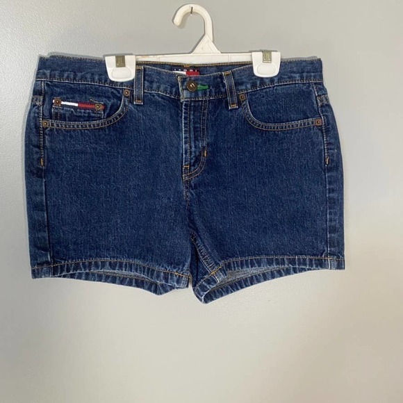 𝅺tommy Jeans Y2K Kelly Jean Shorts  Size 7 - Picture 5 of 9